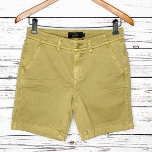 NWT J. Crew Sunday Slim Chino Khaki Shorts Size 00